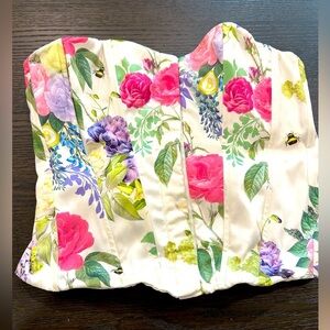 Bridgerton Shondaland @ Primark Floral Corset Top whimsygoth boho chic peasant